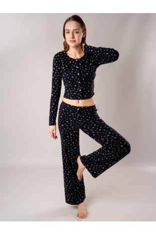 5152TCC Женская пижама (ДЛ.рукав+брюки)